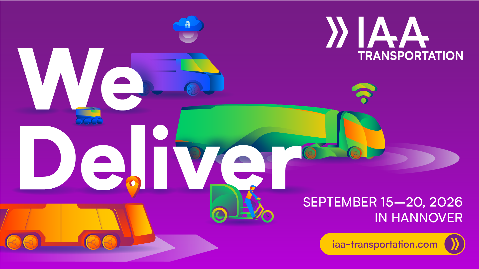 FELICI DI ESSERE PRESENTI ALLA FIERA IAA2026 EXPO (HANNOVER - GERMANIA)